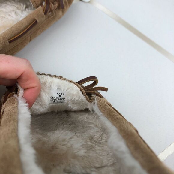 Minnetonka Leather Upper Moccasin Women's Size 8 - Picture 12 of 12